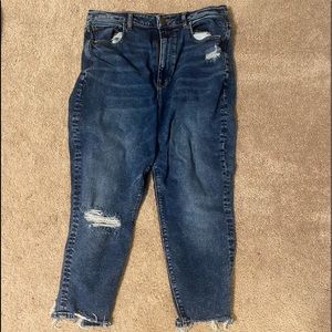 AE highest rise mom jean 14 extra short